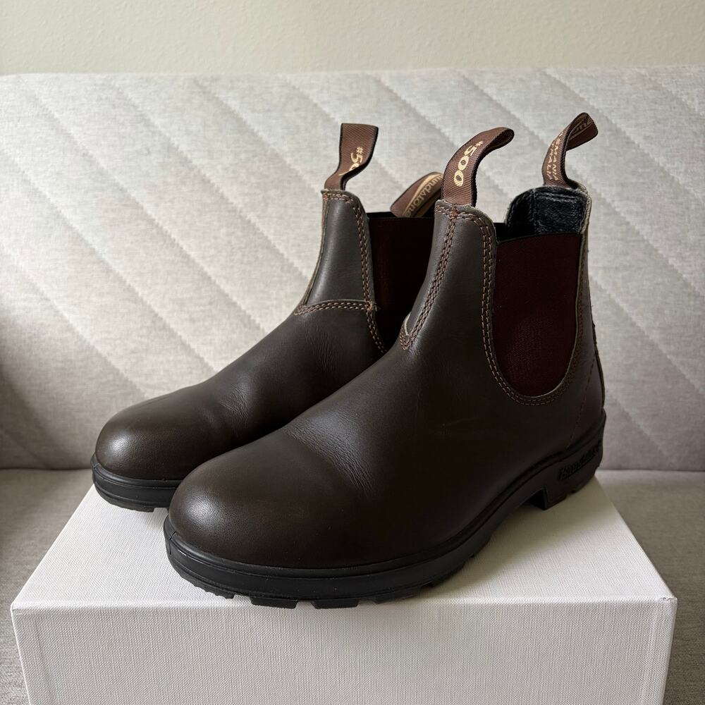 Blundstone Brown Original 500 Leather Chelsea Boots (AU 5)